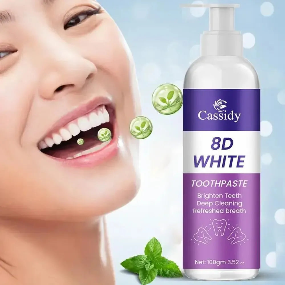 8d white toothpaste – 200g (pack of 2)