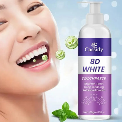 8d white toothpaste – 200g (pack of 2)