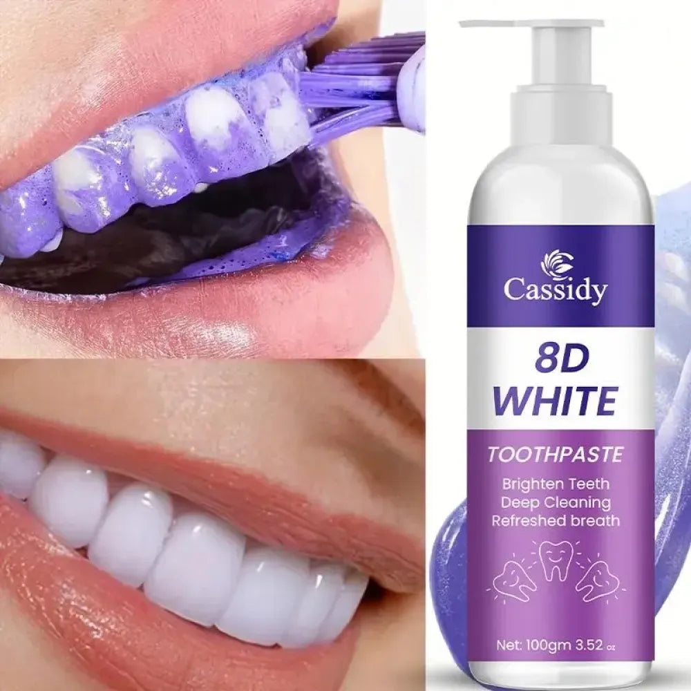 8d white toothpaste – 200g (pack of 2)