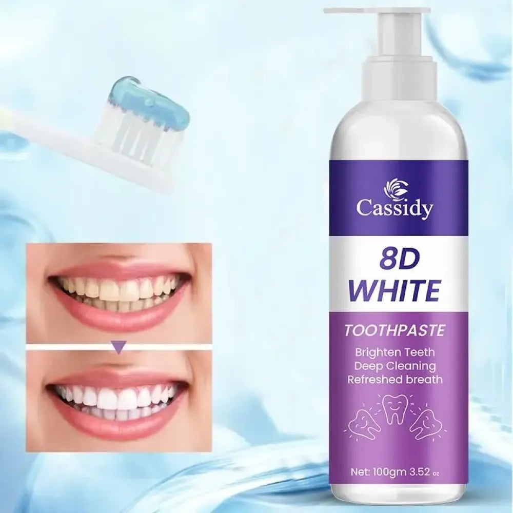 8d white toothpaste – 200g (pack of 2)