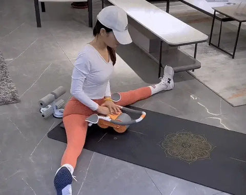 Abdominal exercise roller