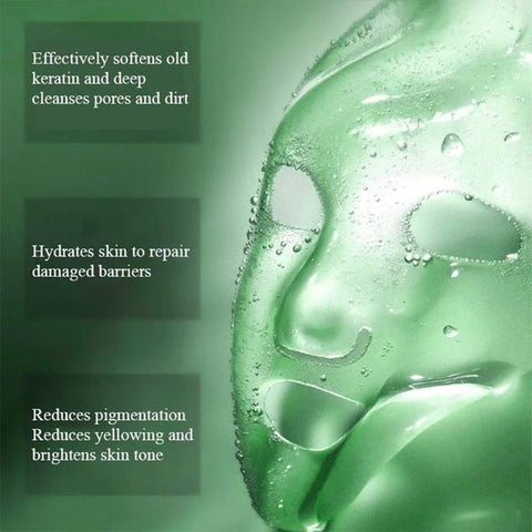 Green tea purifying clay stick mask