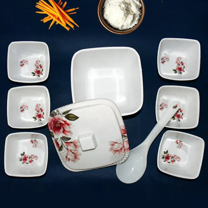 9-pc plastic pudding set - home & kitchen