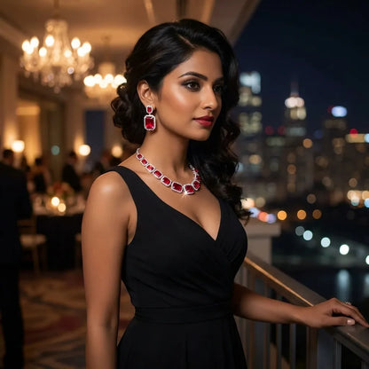 Elegant Diamond Jewelry Set