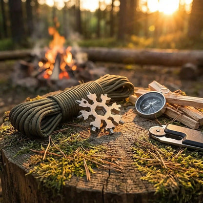 Snowflake Multi-Tool Bottle Opener