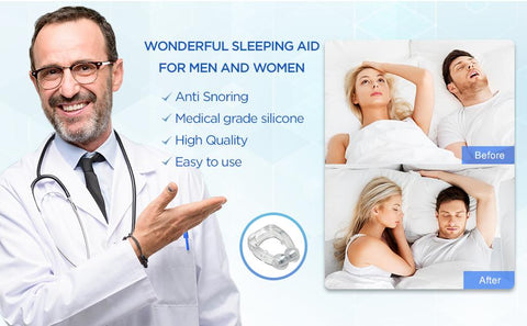 Anti snoring nose clip device