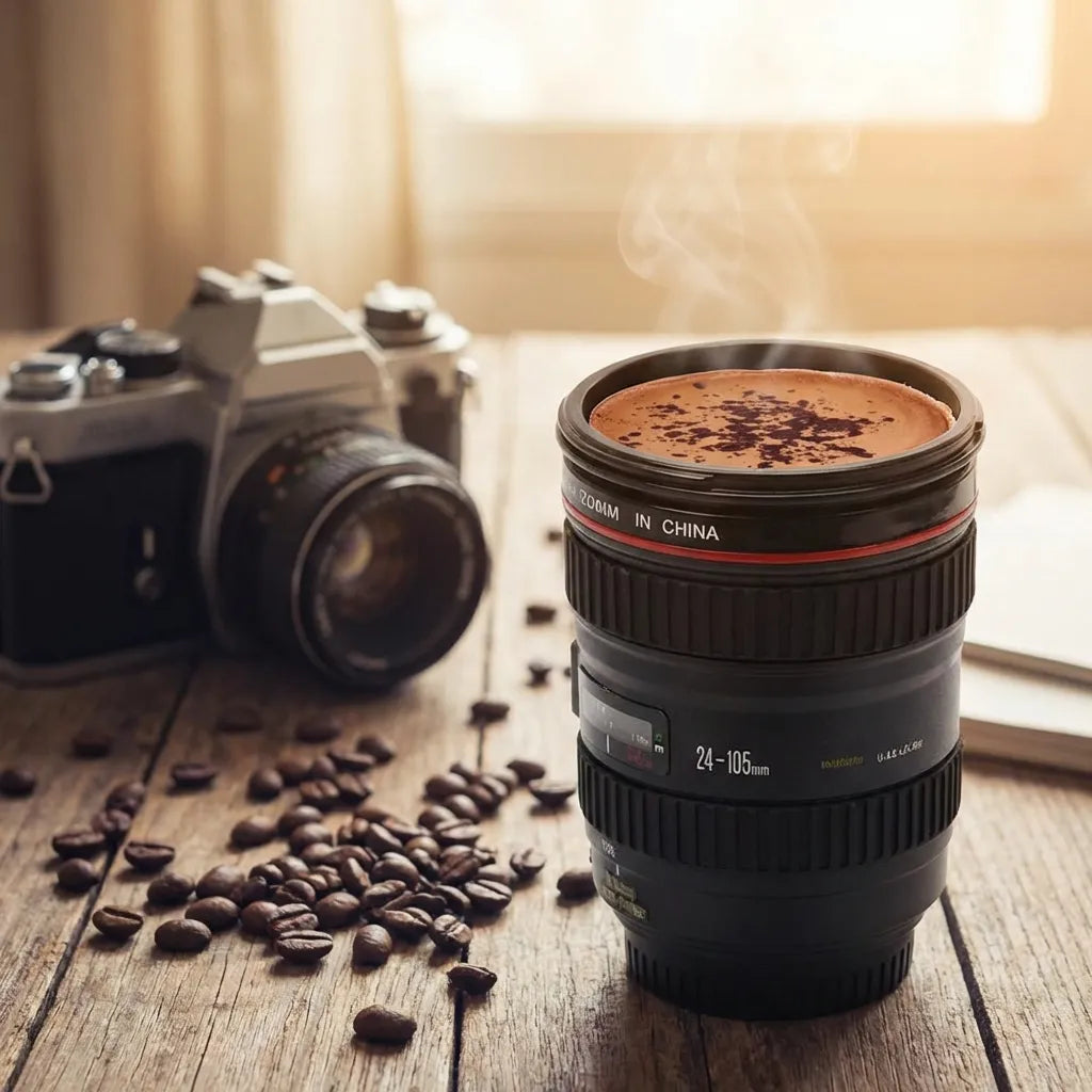 Camera Lens Coffee Mug