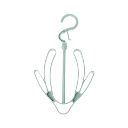 9136 shoes drying hanger rotatable shoe hanging racks for balcony closet (1pc) - home improvement