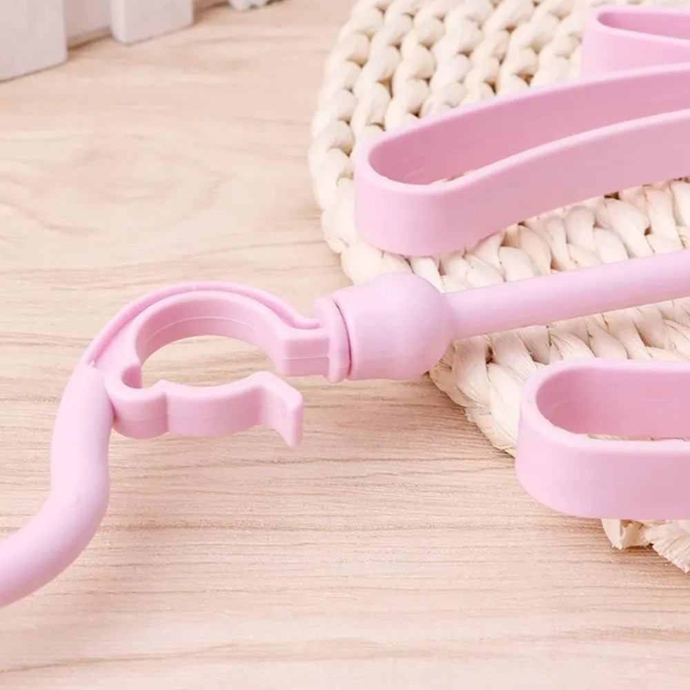 9136 shoes drying hanger rotatable shoe hanging racks for balcony closet (1pc) - home improvement
