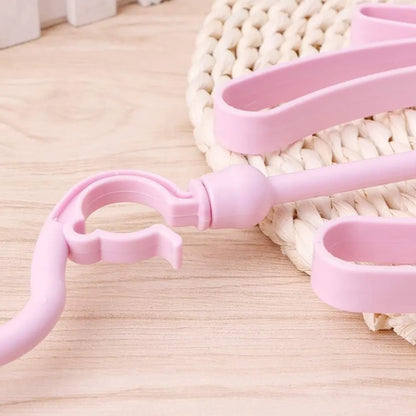 9136 shoes drying hanger rotatable shoe hanging racks for balcony closet (1pc) - home improvement