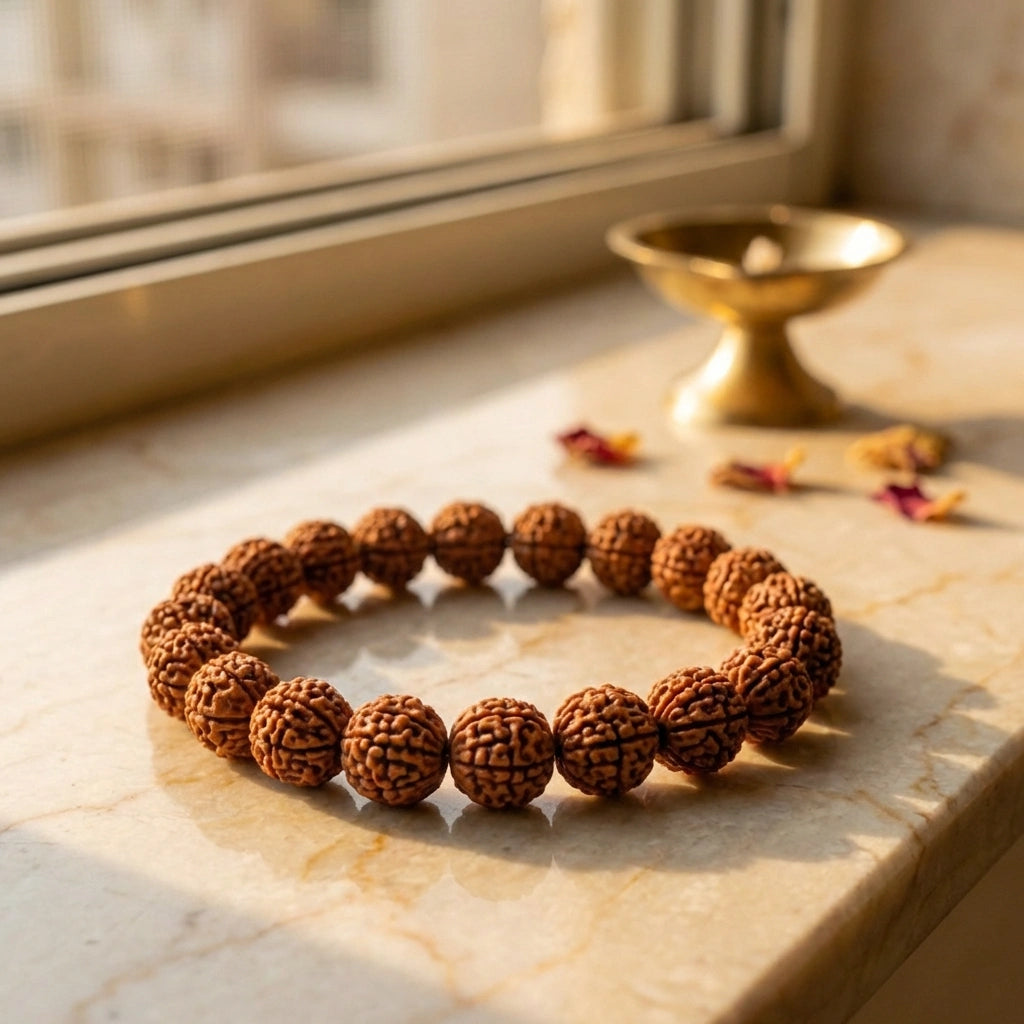 7 Mukhi Rudraksha Bracelet – 1 Pc