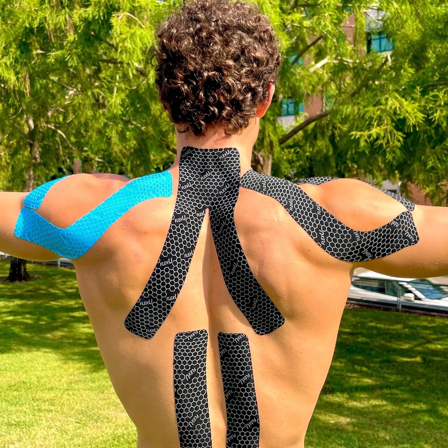 Pro-grade kinesiology pain relief tape