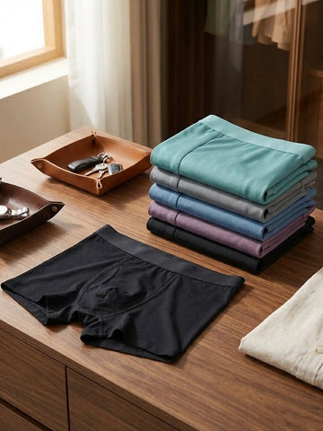 Men's Ice Silk Boxers – Pack of 5