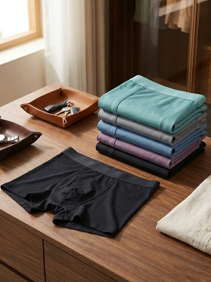 Men's Ice Silk Boxers – Pack of 5