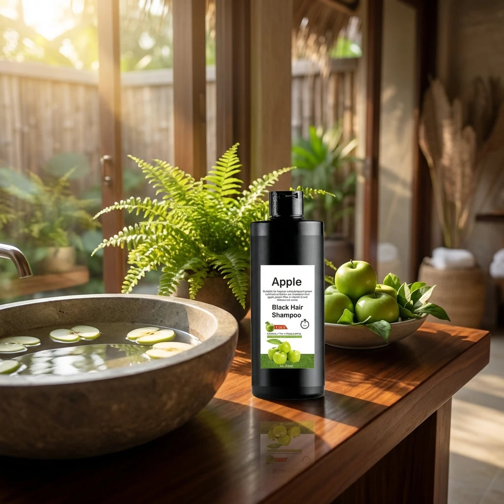 Apple Black Hair Shampoo – 200ML