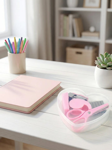 Compact All-in-One Stationery Set