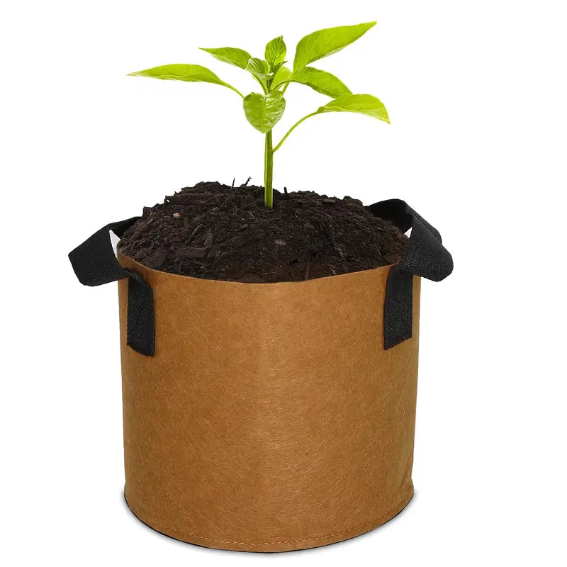 Breathable fabric grow bag
