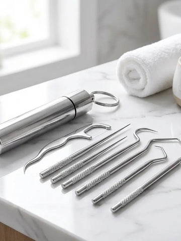 Reusable Steel Dental Kit