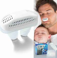 Snore-free air purifying nose clip