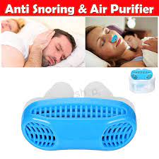 Snore-free air purifying nose clip
