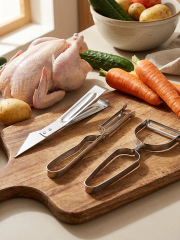 3-in-1 Multi-Peeler & Grater