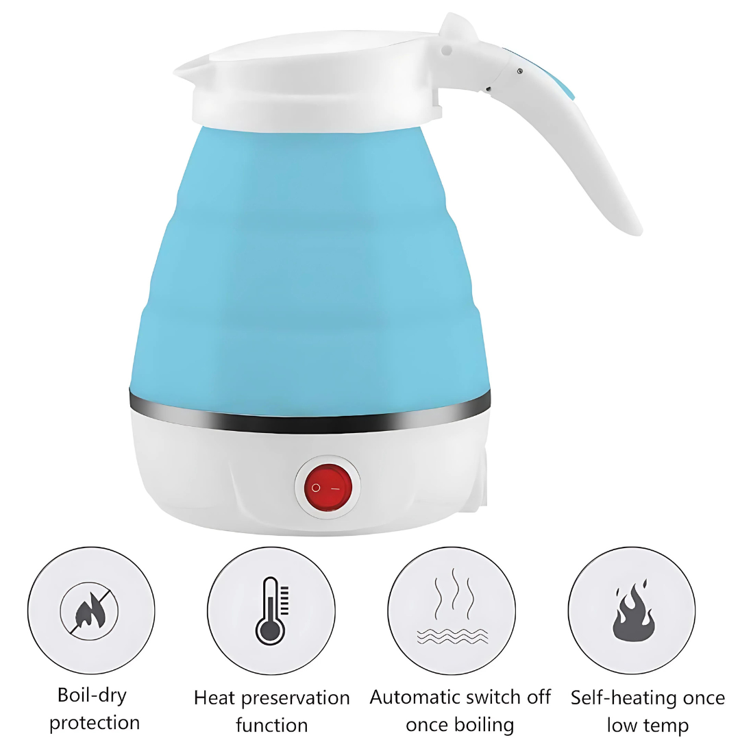 Silicone Foldable Electric Kettle