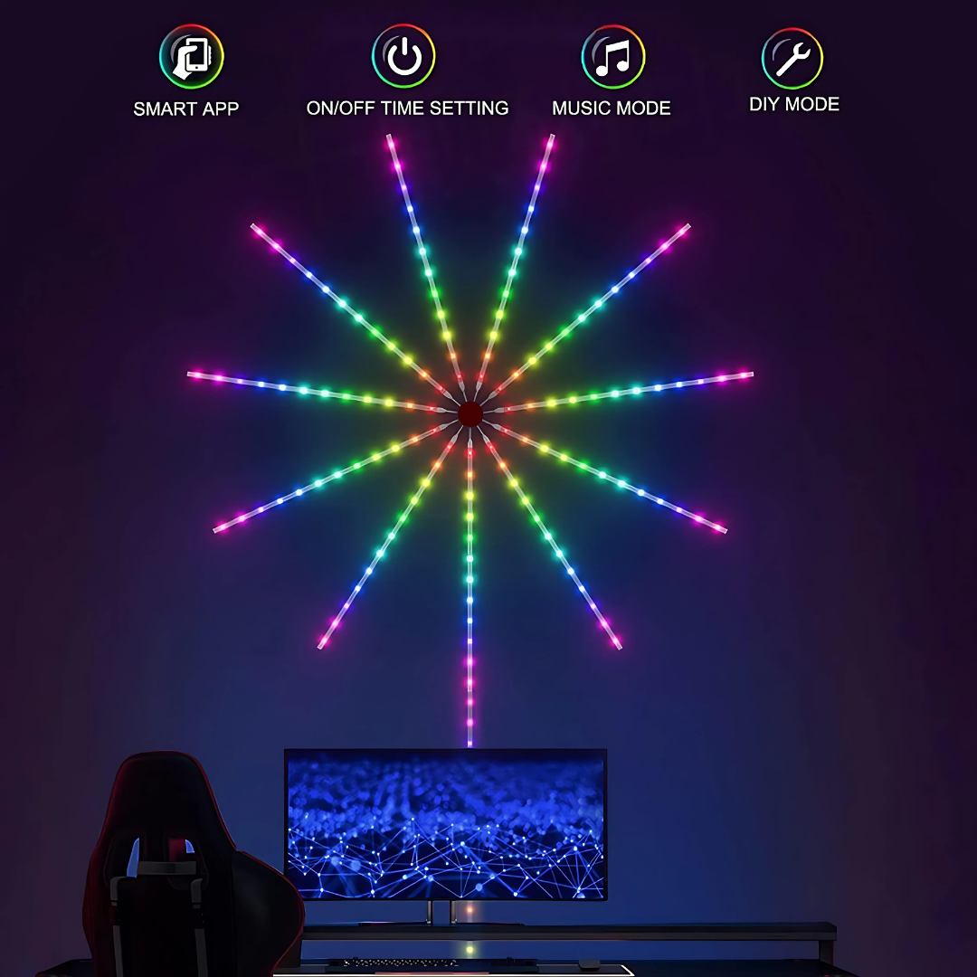 LED Fireworks Light