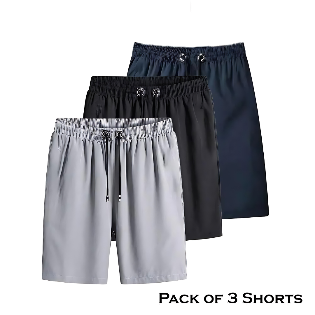 Combo of 3 Comfortable Men's Shorts