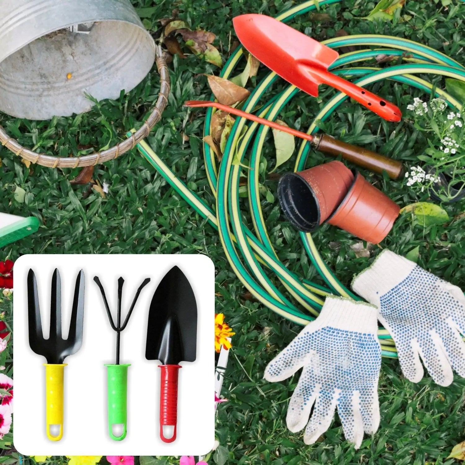 3-piece garden tool set