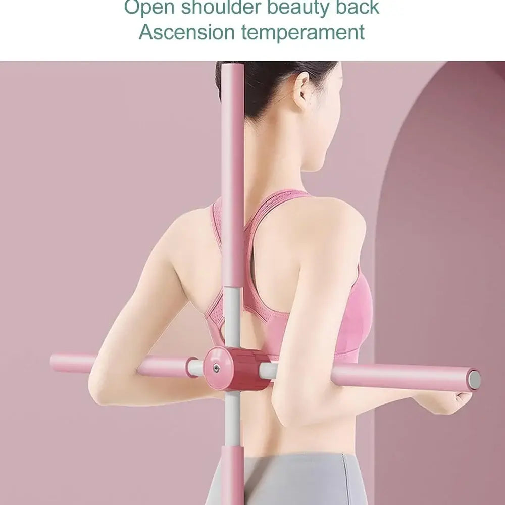 Adjustable posture stretching stick