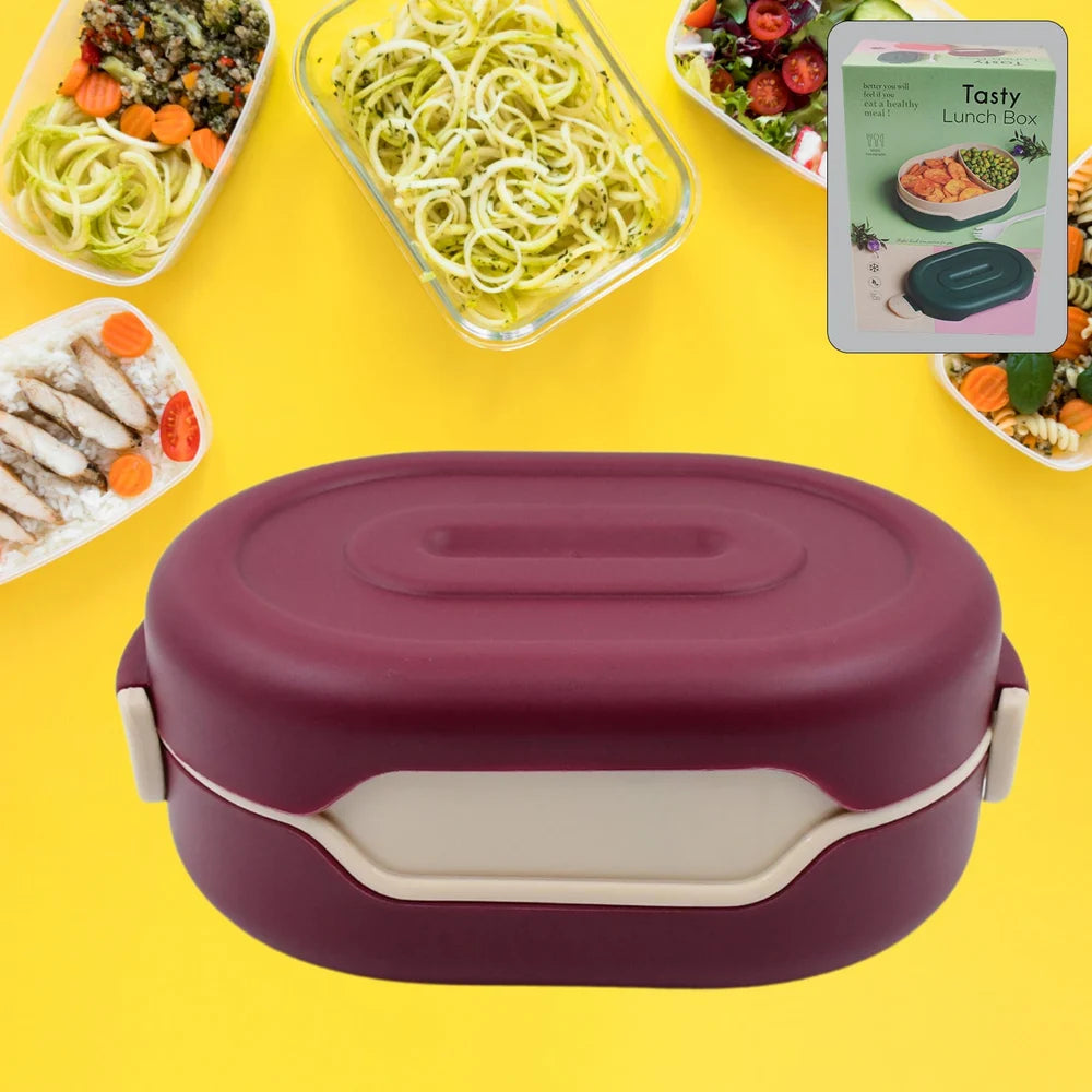 Leak-proof compartment lunch box