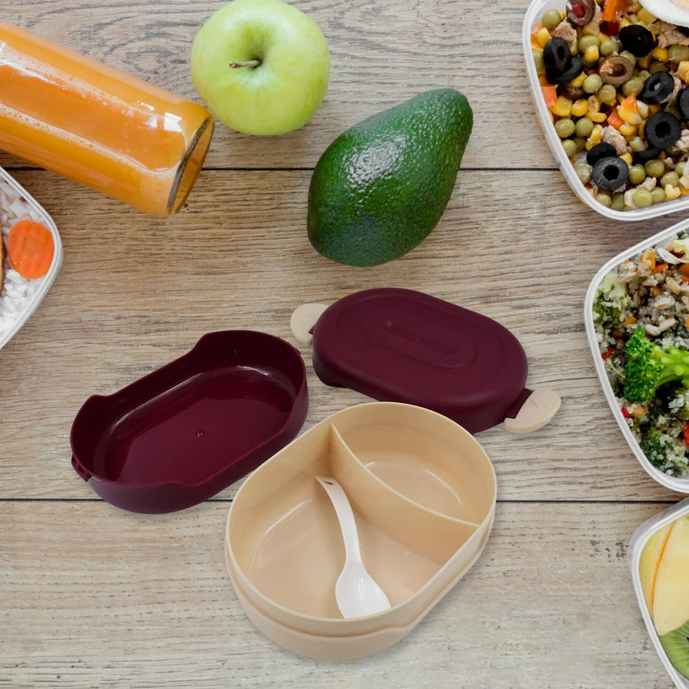 Leak-proof compartment lunch box