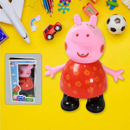 Poseable Pig Pretend Toy