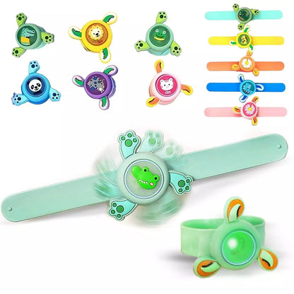 Glow & Spin Slap Bracelet