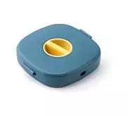 Rotating cord organizer box