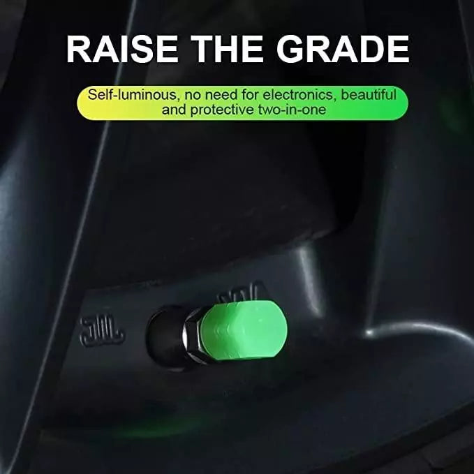 Prank tire valve caps