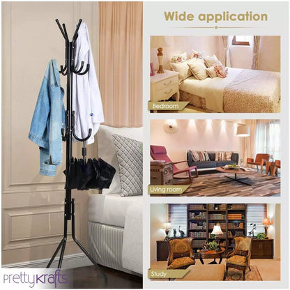 Space-Saving Coat Stand Rack