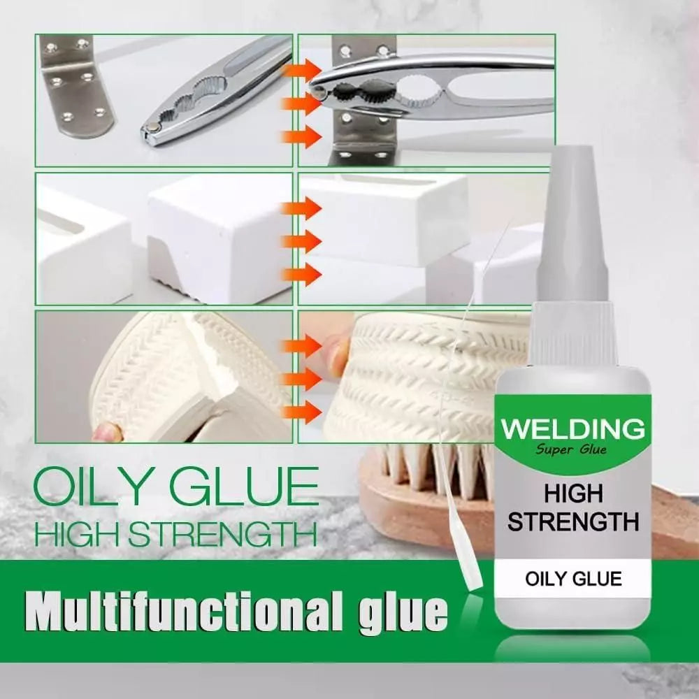 Industrial oily welding glue