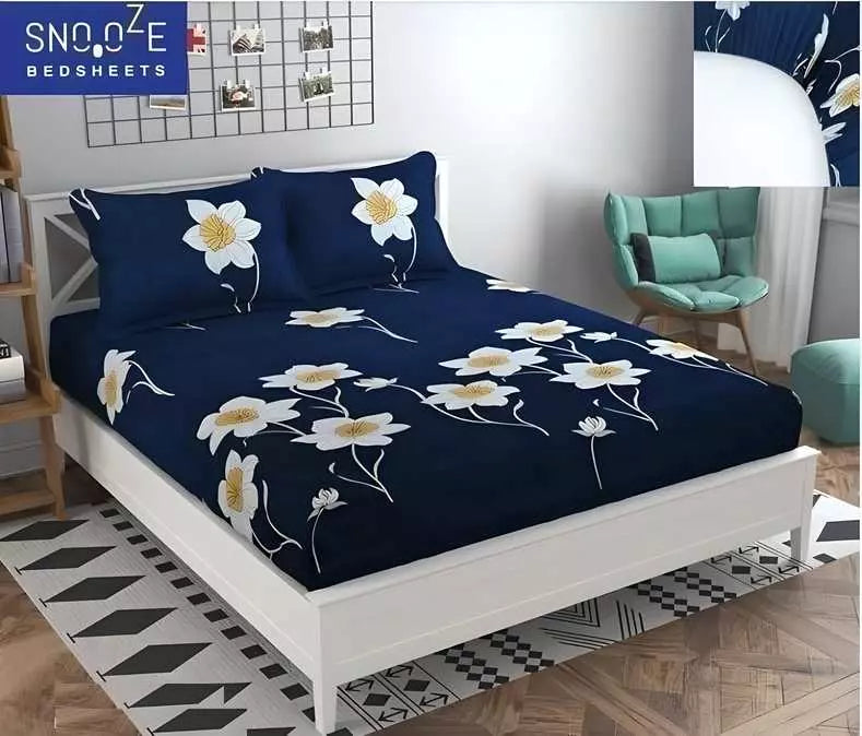 Contrast pillow bedsheet set