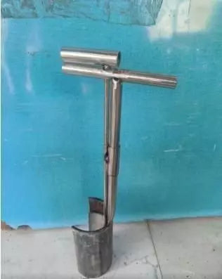 Soil potting machine tool