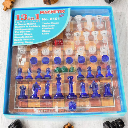 13-in-1 Travel Board Games