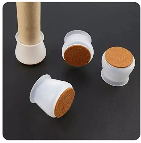 Silicone chair leg pads