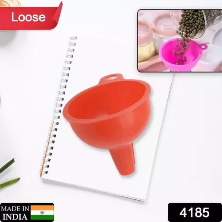 Flexible silicone kitchen funnel