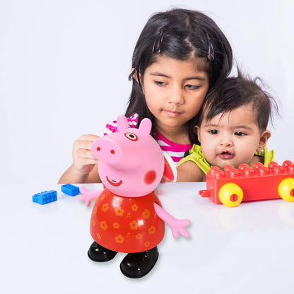 Poseable Pig Pretend Toy
