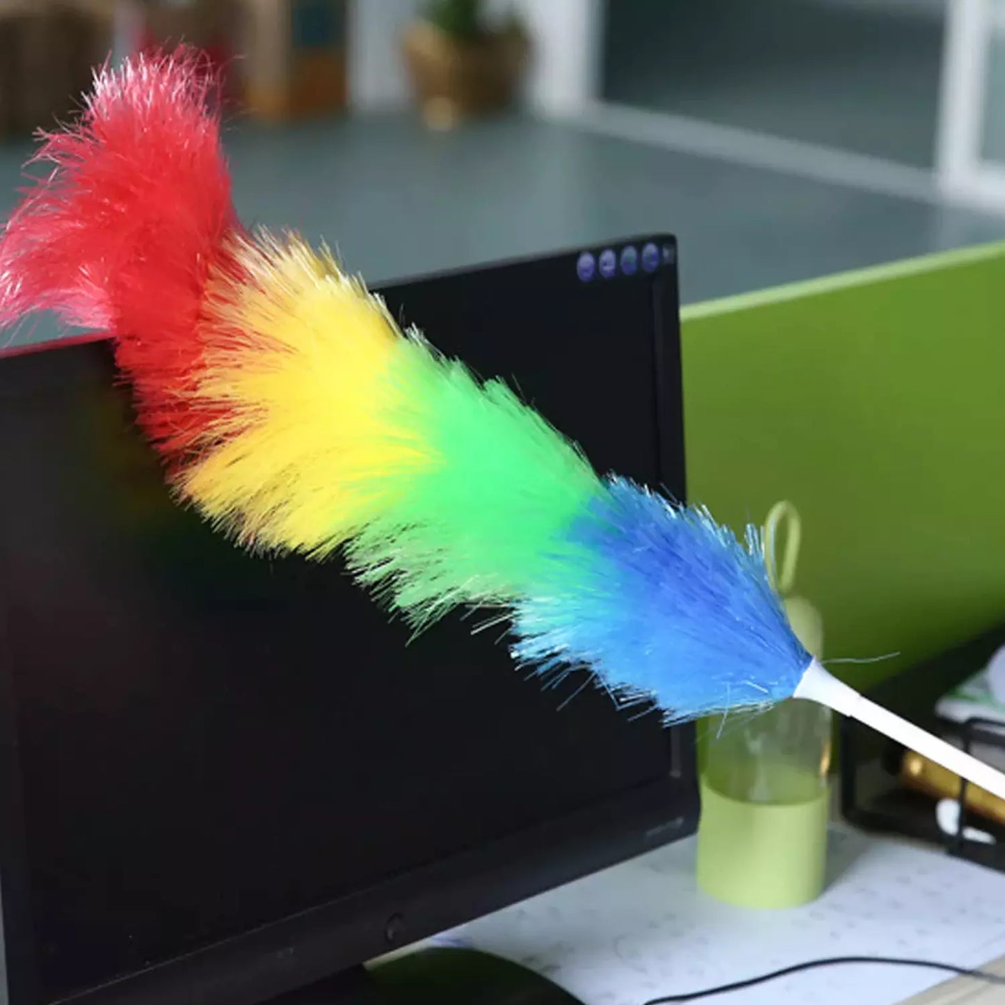 Colorful Microfiber Feather Duster