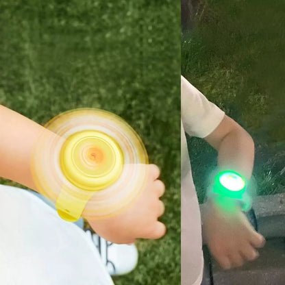 Glow & Spin Slap Bracelet