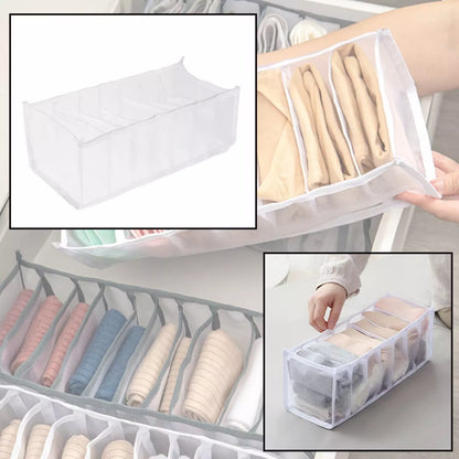 7-Section Laundry Sorter Bag