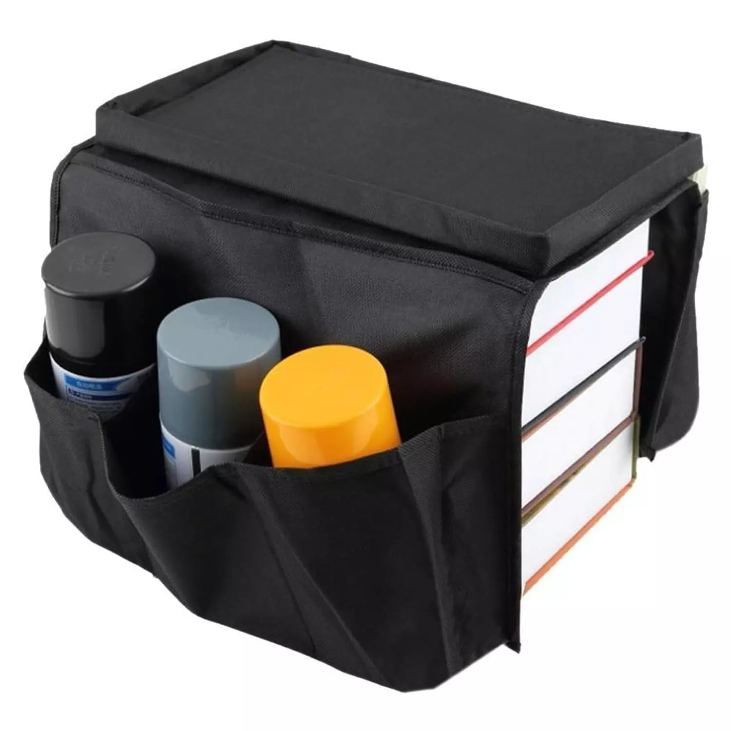 Armrest hanging storage organizer
