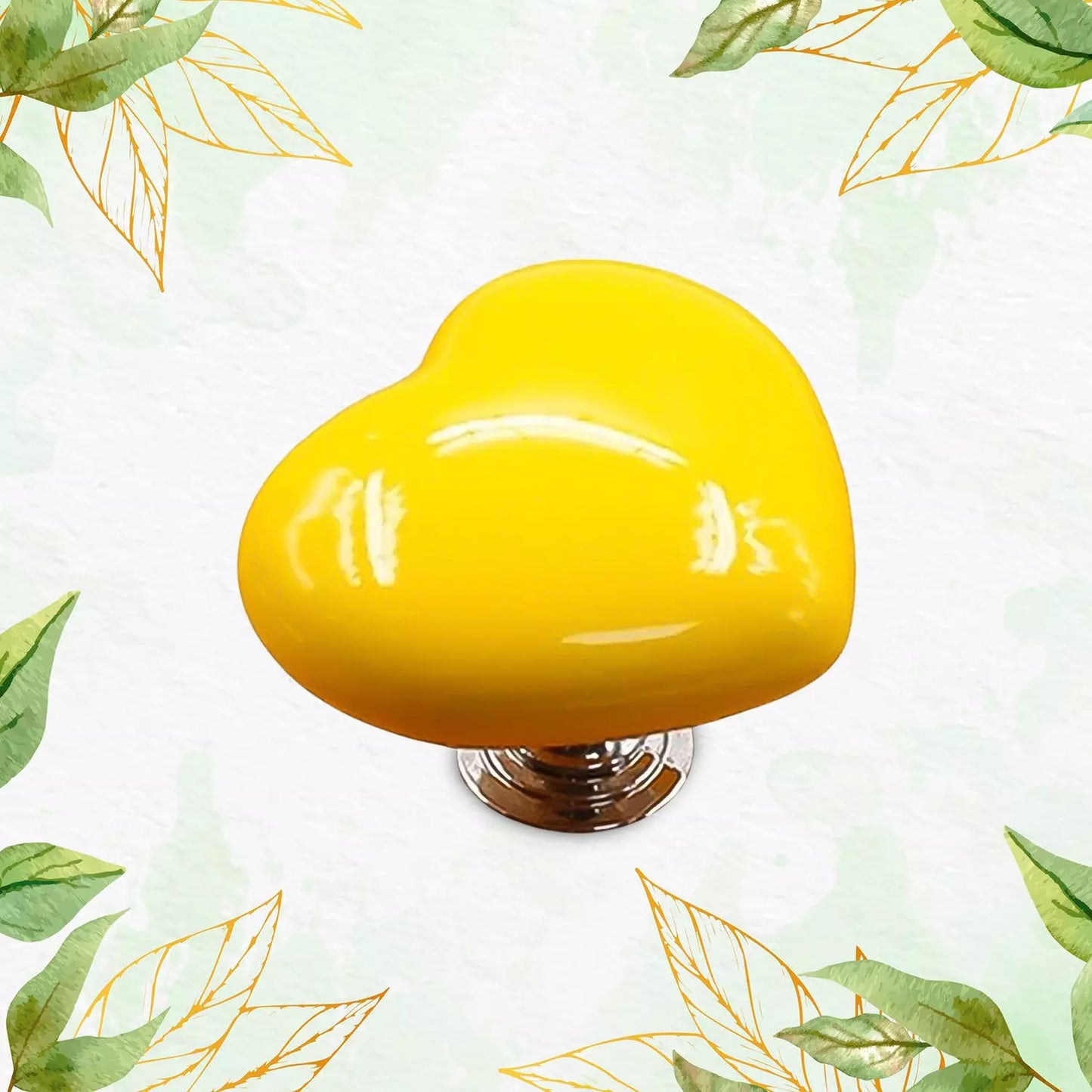Heart-Shaped Cabinet Knob Pull