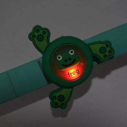Glow & Spin Slap Bracelet